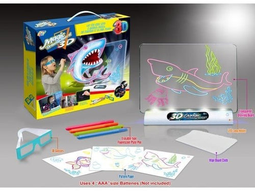 3D Kids Writing Board