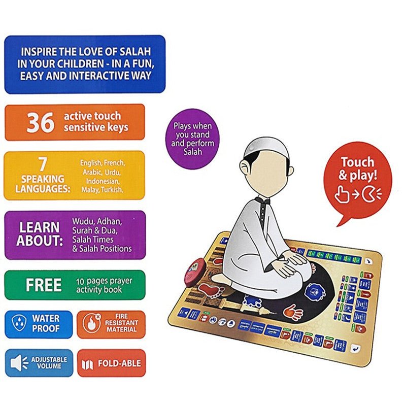 Islamic mat for children education